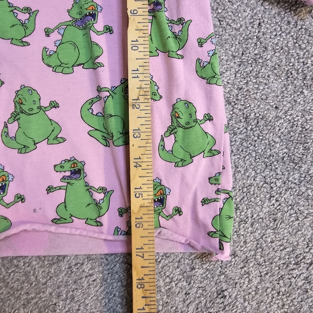 Rugrats Nickelodeon Dino Cropped Tee Size Small - Picture 4 of 4